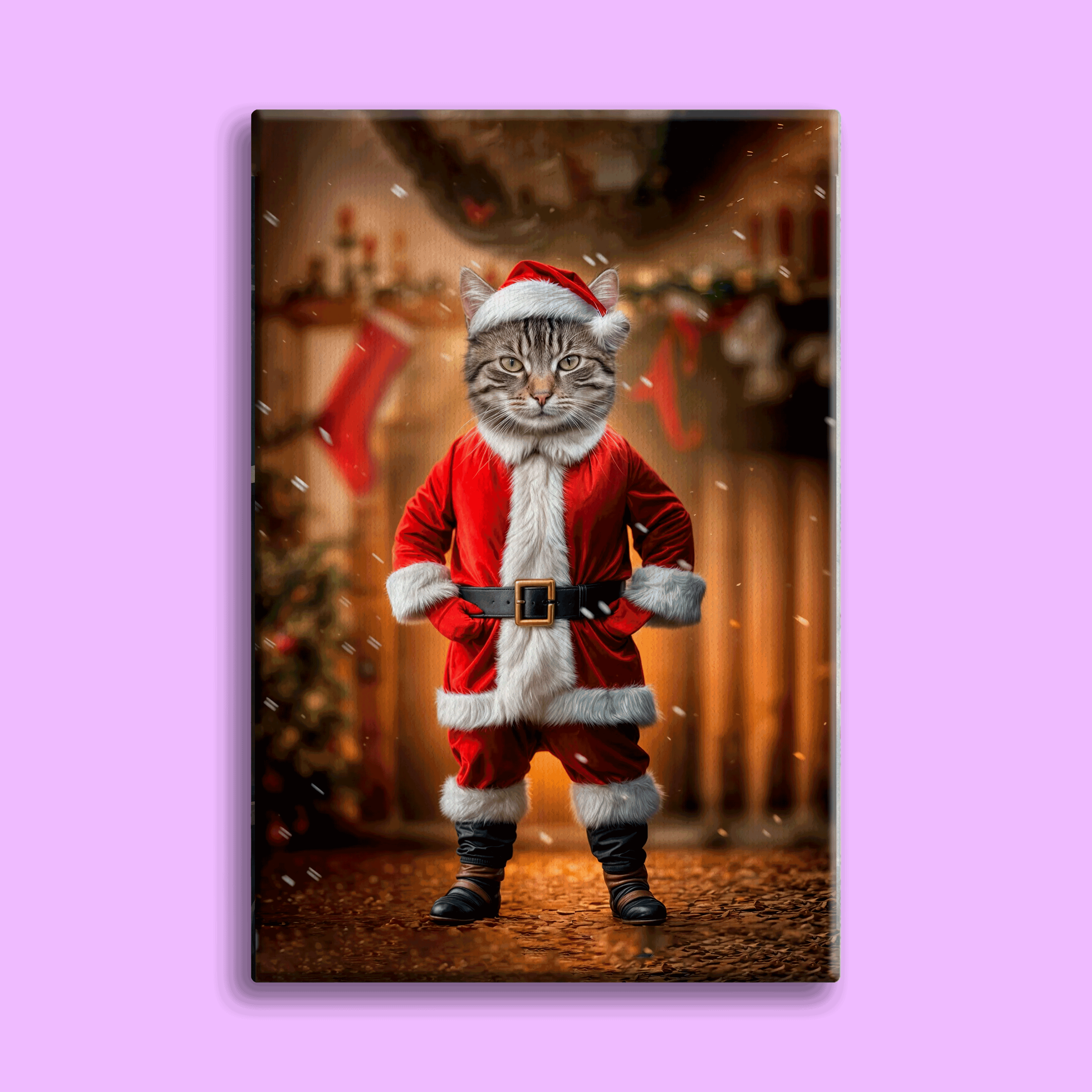 Mr Santa Claus – Christmas Santa Pet Portrait